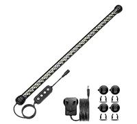 SEAOURA Led Aquarium Light with Timer, Submersible Aquarium Plant Light, Fish Tank Light with Auto On/Off, 3 Lighting Modes, Adjustable Brightness, 10W (48cm)
