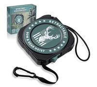 Seaperk Auto-Retractable Bow Hoist for Tree Stand Hunting - Auto-Retract Rope, Anti-Tangle Design with Pause Button, No Manual Cranking for Hunting Gear Lifting, Bow Rope for Treestand