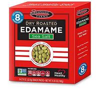Seapoint Farms Dry Roasted Edamame, Light Salted, 0.79 oz, Pack of 8