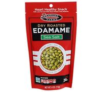 Seapoint Farms, Dry Roasted Edamame, Lightly Salted, 4 oz (113 g) (1 PACKET)