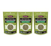 Seapoint Farms Dry Roasted Edamame, Wasabi, 3.5-Ounce Pouches (Pack of 3) by Seapoint Farms