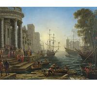 Seaport with the Embarkation of Saint Ursula 1000-Piece Jigsaw Puzzle - National Gallery Exclusive - For Adults - Size 50 x 66 CM