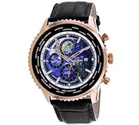 Seapro SP7134 Meridian World GMT Men's Timer, Blue, Modern, Blue, Modern