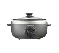 Sear & Stew Oval 3.5L Slow Cooker - Silver