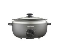 Sear & Stew Oval 6.5L Slow Cooker - Silver
