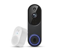 SearByte Wireless Video Doorbell Camera, 2.4G WiFi Only, Indoor/Outdoor Surveillance, Smart AI Human Detection, 2-Way Talk, Night Vision, Live View, Cloud Storage (Sold Separately)