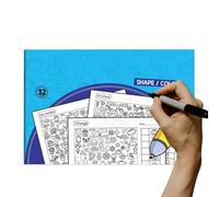 Search and Find Activity Preschool Interactive Coloring Puzzle Game