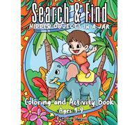 Search and Find Coloring & Activity Book: Tiny Worlds in Jars: Hidden Picture Puzzles and Whimsical Scenes for Kids Ages 4-9