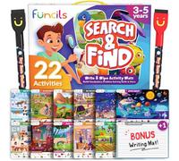 Search and Find for Kids - Birthday Gift for Girls & Boys Ages 3, 4, 5, 6