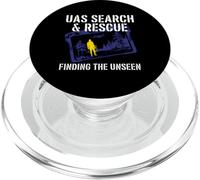 Search And Rescue Finding The Unseen Drone Operator Design PopSockets PopGrip for MagSafe
