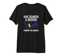 Search and Rescue Finding The Unseen Drone Operator Design Premium T-Shirt