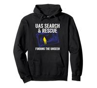Search And Rescue Finding The Unseen Drone Operator Design Pullover Hoodie