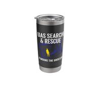 Search and Rescue Finding The Unseen Drone Operator Design Stainless Steel Insulated Tumbler