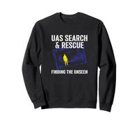 Search And Rescue Finding The Unseen Drone Operator Design Sweatshirt
