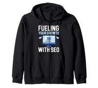 Search Engine Optimization SEO Marketing Job Internet Zip Hoodie