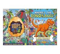Search & Find Collection: 2-Book Set by Alex Hunter & Chuck Whelon (Where's the Dinosaur Poo?, Where's the Dinosaur?) - Paperback