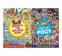 Search & Find Collection: 2-Book Set by Alex Hunter (Where's the Holiday Poo?, Where's the Poo?) - Paperback