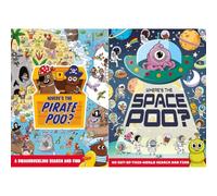 Search & Find Collection: 2-Book Set by Alex Hunter (Where's the Pirate Poo?, Where's the Space Poo?) - Paperback