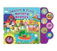 Search & Find: Nursery Rhymes - Sing Along with 6 Favorite Nursery Rhymes for Toddlers, Ages 2 and Up - 6-Button Sound Book