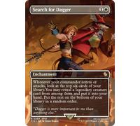 Search for Dagger (Borderless Scene Foil) | FINAL FANTASY Commander