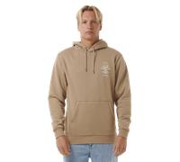 Rip Curl Search Icon Hoodie Beige M Man