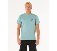 Search Icon T-Shirt in Blue Lagoon
