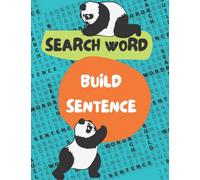 Search Word Build Sentence: Word Search Puzzles for Kids| Learning Game| Sentence Building Practice| Funny activities| Kids ages 4-8 (Fun and Easy with Bees)