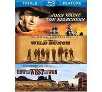 Searchers & Wild Bunch & How the West Was Won [Blu-ray] [US Import]