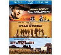 Searchers / Wild Bunch / How the West Was Won (Triple-Feature) [Blu-ray] by Warner Home Video