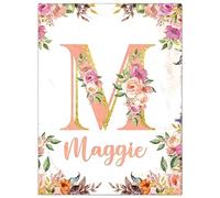 SearchI Personalised Baby Blanket, Custom Baby Blankets with Name for Boys Girls, Soft Customised Elephants Nursery Blanket for Newborn Toddler Baby Gifts for Birthday Baby Shower Christmas