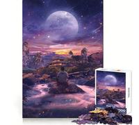 Searching For The Peace Adult Jigsaw Puzzles 1000 Pieces Brain Workout Toy Casual Relax Image Assembly Artistic Gift (50x75cm)