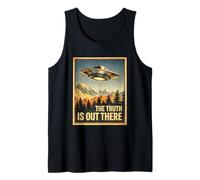 Searching for The Truth UFO Alien Encounter Classic Vintage Tank Top