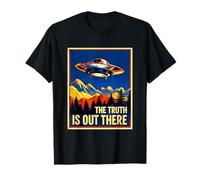 Searching for The Truth UFO Alien Flying Saucer Encounter T-Shirt