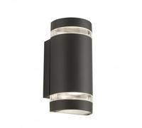 Searchlight Outdoor 2 Light Curved Wall Bracket LED Lamp