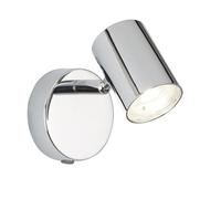 Searchlight 3171CC Rollo One Light Wall Spotlight in Chrome