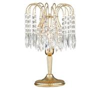 Searchlight 5171 Waterfall 1 Light Table Lamp Gold