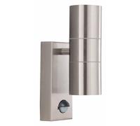 Searchlight 7008-2 Outdoor Garden Wall Porch Light. PIR Sensor