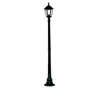 Searchlight 82508BK Alex Cast Aluminium Black Outdoor Post Lamp