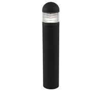 Searchlight Lighting 7900-900 Bronx Single Light Outdoor Tall Post Light In Black Finish With Polycarbonate Diffuser