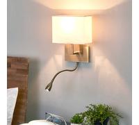 Searchlight Attractive DARIO wall light with LED reading lamp