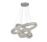 Searchlight Bands LED Chandelier - Chrome