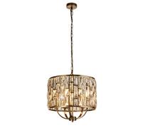 Ceiling Light Brass Bijou 5 Antique Searchlight 6585-5AB