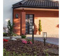Searchlight Box path light made of stainless steel, black