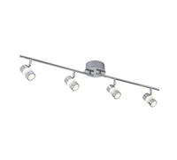 Searchlight Bubbles LED ceiling spotlight, IP44, four-bulb