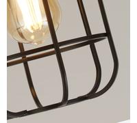 Searchlight Cage II ceiling light with a cage design