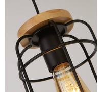 Searchlight Cage II hanging light, 1-bulb