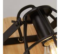 Searchlight Cage II wall lamp with mesh shade