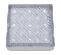 Outdoor Light Clear Briks LED Walkover IP68 8cm Square Searchlight 9914WH