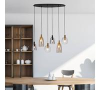 Searchlight Divine pendant light, 6-bulb
