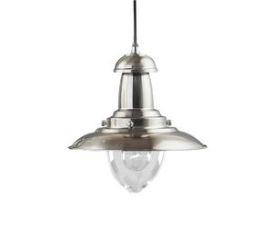 Searchlight Fisherman nautical ceiling pendant (4301SS, satin silver)